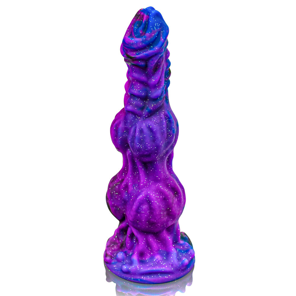 9.6 Inches Monster Dildo Fantasy Horse Dildo With 2 Big Knots And Strong Suction Cup