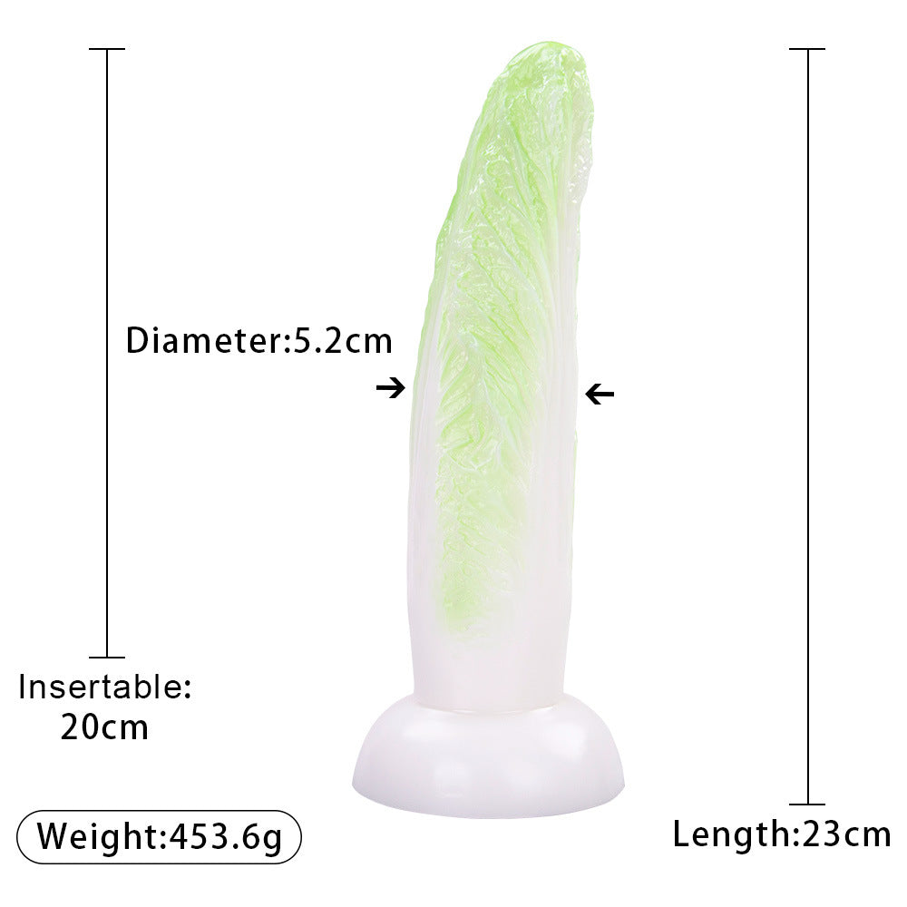 Vegetable Shaped Silicone Dildo Anal Plug