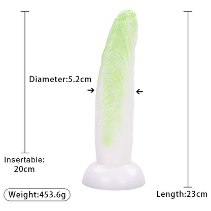 Vegetable Shaped Silicone Dildo Anal Plug