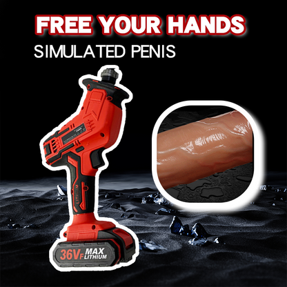 Automatic Retractable Electric Drill Dildo Machine