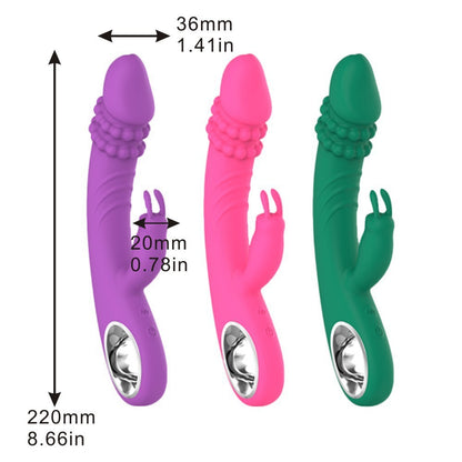 Lurevibe - Heating Pearl Rabbit Vibrator