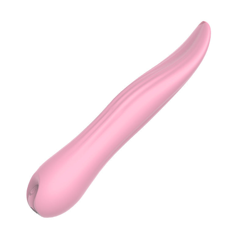 Lurevibe - Usb Charging Ten-band Honey Tongue Genie Female Tongue Vibrator For Adults