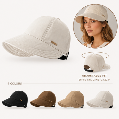 Women's Wide Brim Sun Visor Hat