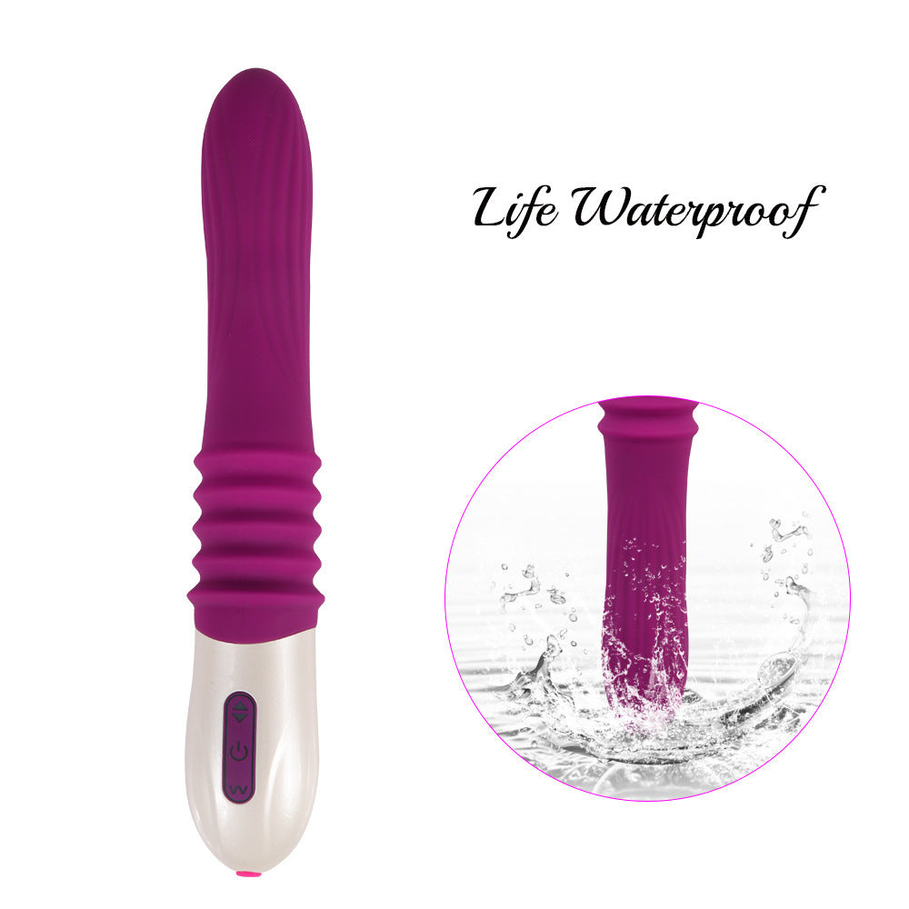 Lurevibe -Telescopic Thrusting 10 Frequency Sex Machine for Female