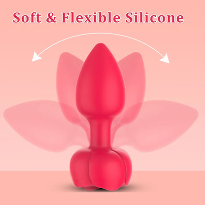 Remote Control Anal Plug Vibrating Male Masturbation Device