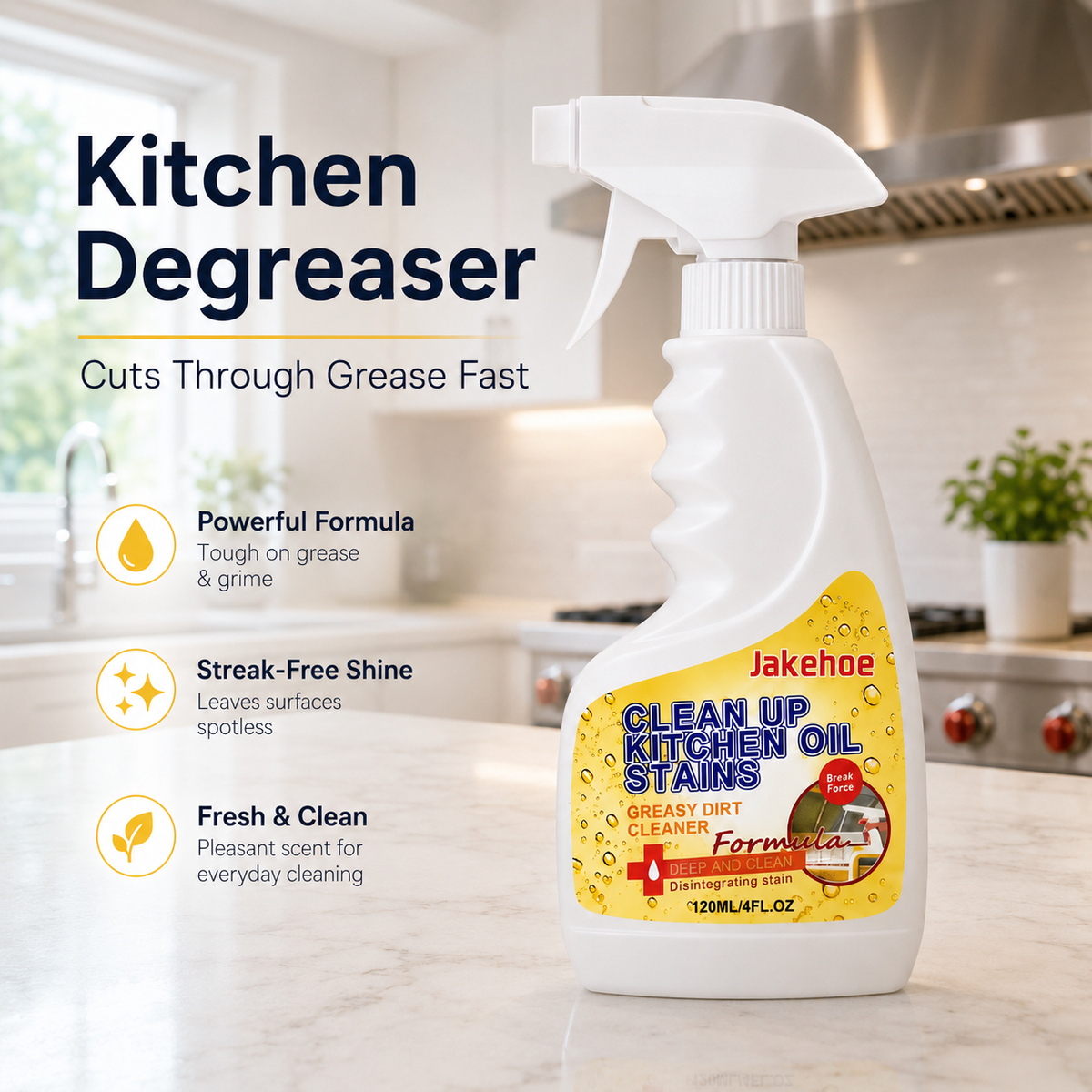Heavy Duty Kitchen Degreaser Spray