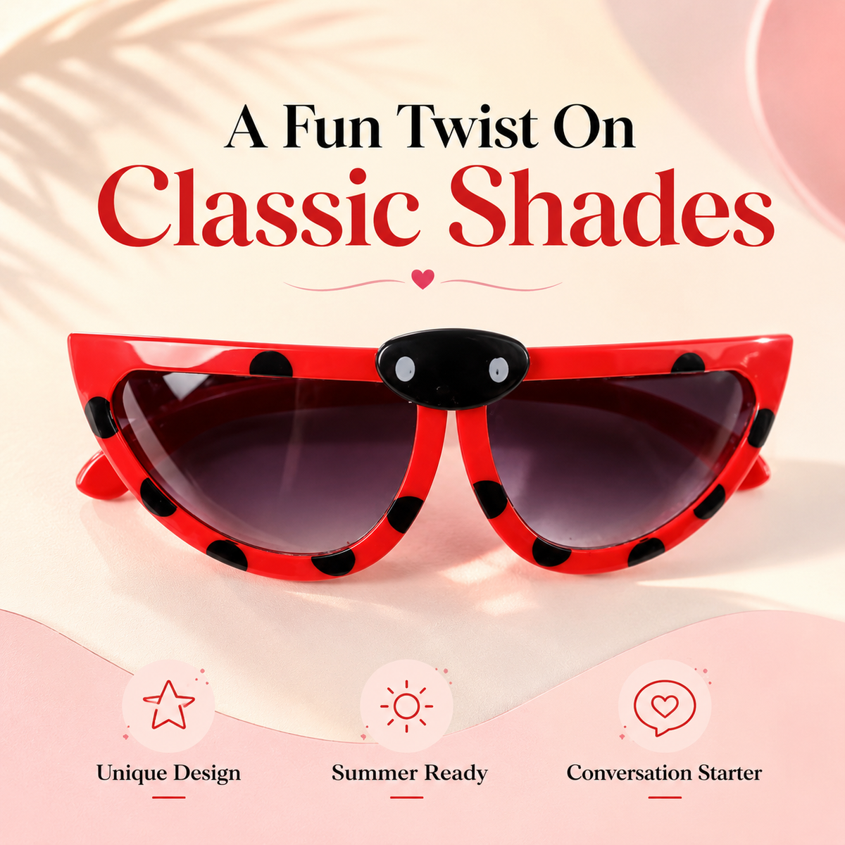 🐞 Playful Shades, Unforgettable Style