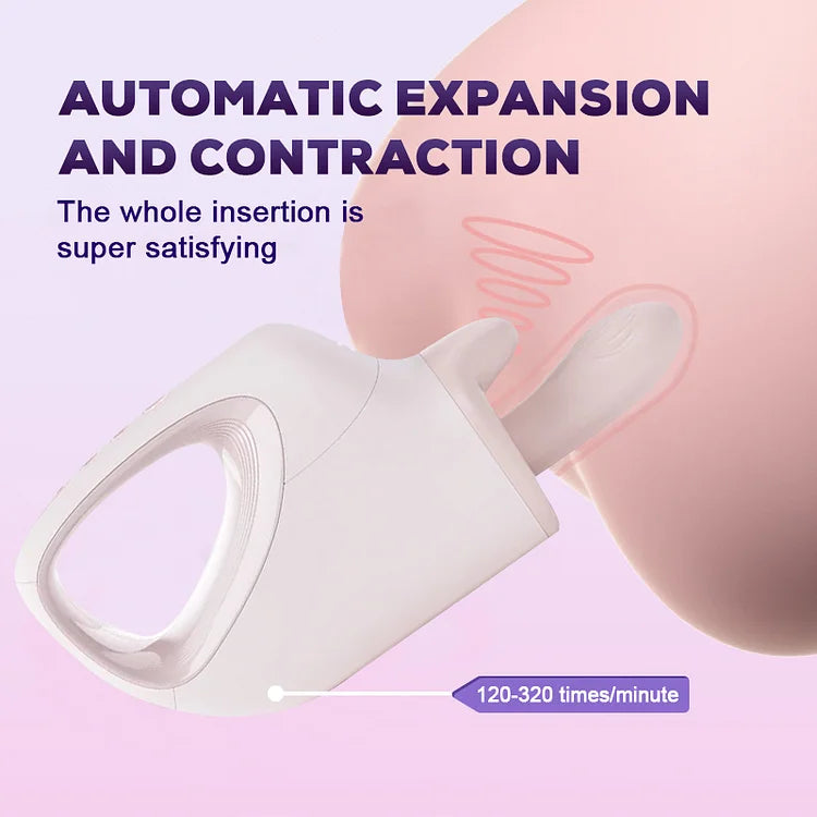 Lurevibe - G1 Dildo Machine Automatic Telescopic Vibrator Dildo Sex Toy