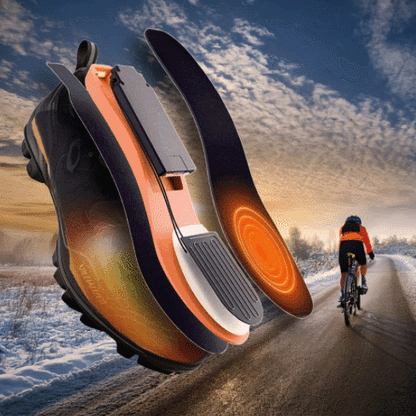 🔥FootEase Wireless Heated Insoles – Rechargeable Pain Soothing Heat for Plantar Fasciitis & Cold Feet