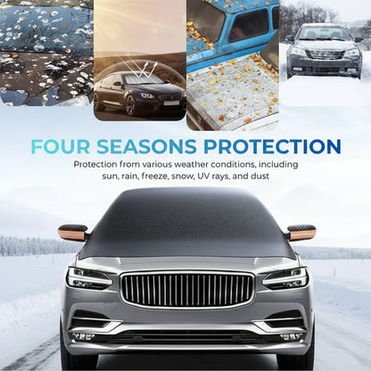 Magnetic Car Windshield Snow Cover - Windshield Cover for Ice and Snow