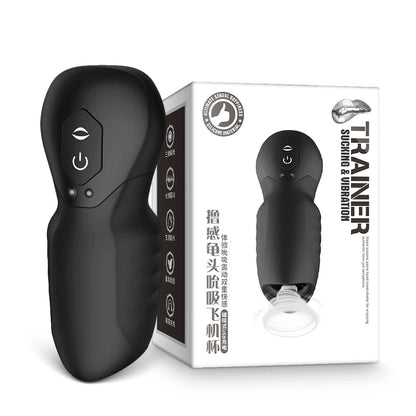 Lurevibe - Dragon Suction Trainer Male Masturbator Oral Vaginal Penis Vibrator