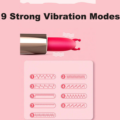 Lurevibe - Mini Lipstick Vibrator Secret Bullet Masturbator Nipple Clitoris Stimulator