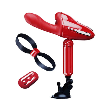 Lurevibe - Ultimate Pleasure Experience: Warmth, Adjustable Speeds, Dual Stimulation, Powerful Vibrations, and Auto-Thrust Technology Device