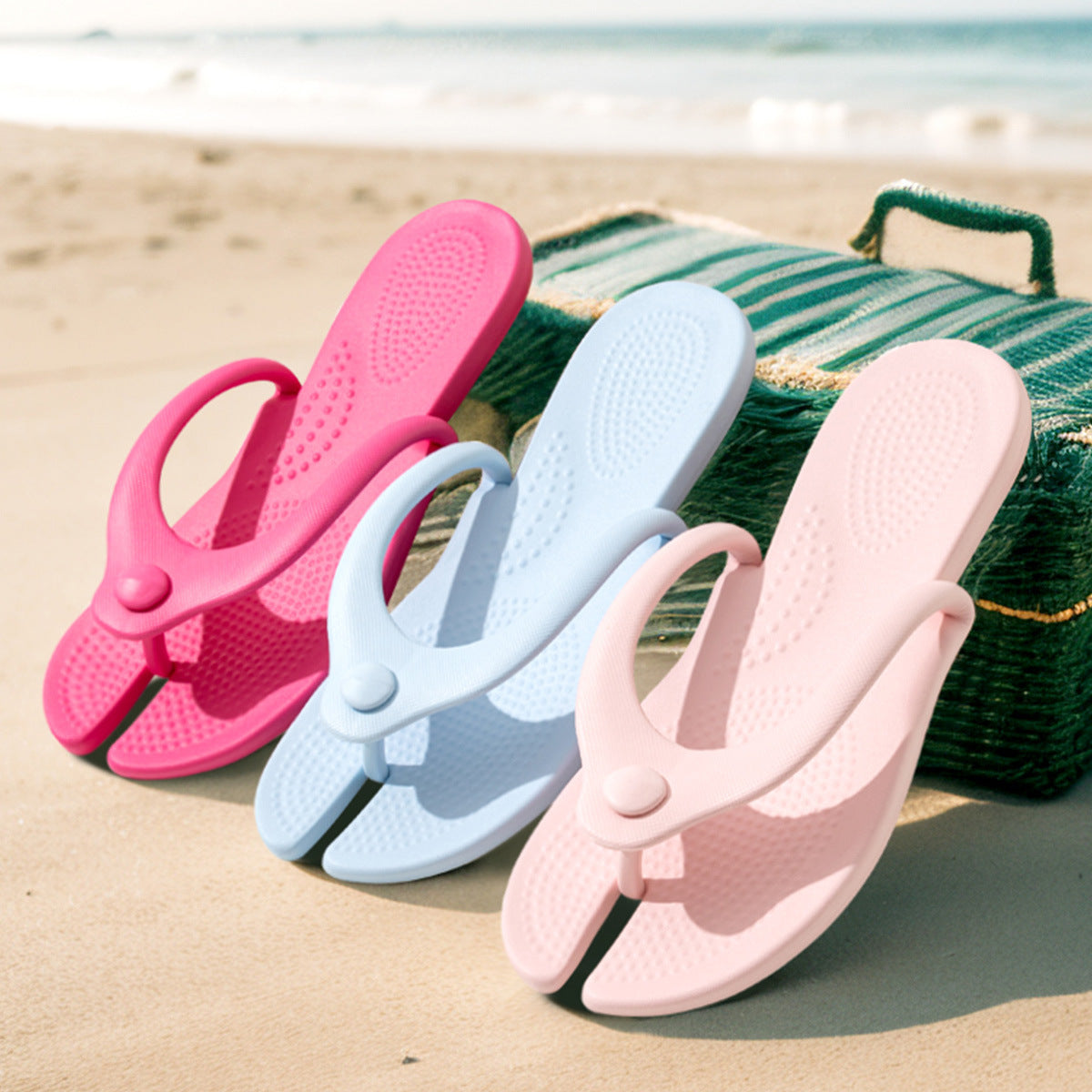 Ultra-Thin Foldable Flip Flops