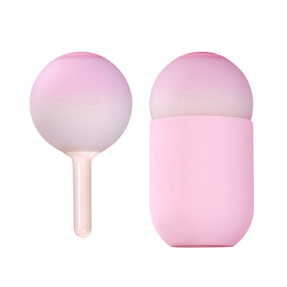 Pink Gradient Lollipop Pressure-sensitive Control Vibrator