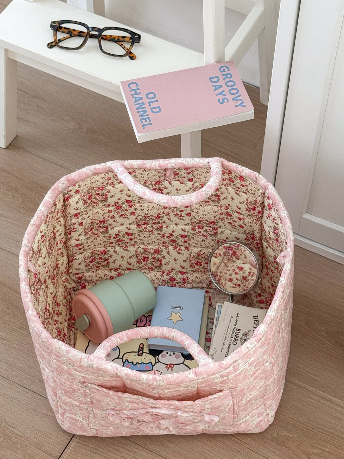 💐Boho Quilted Home Decor Tote
