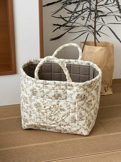 💐Boho Quilted Home Decor Tote