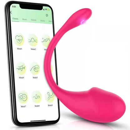 Wireless Bluetooth G Spot Wearable Vibrator Panty Sex toy APP Control