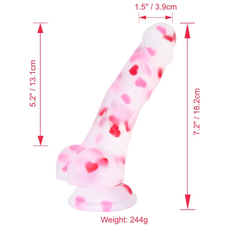 Jelly Transparent Silicone Dildos realistic Penis with Suction Cup