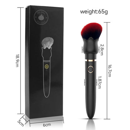 Makeup Brush 10 Frequency Vibration Masturbation Stick