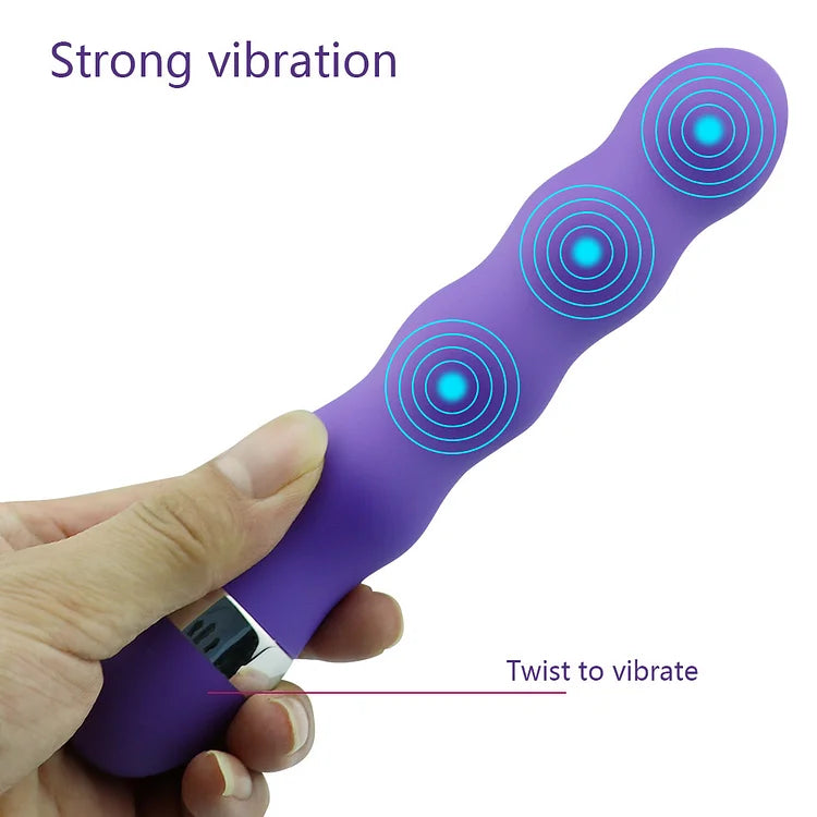 Lurevibe - Multi-speed G Spot Vagina Clitoris Anal Plug Dildo Vibrator