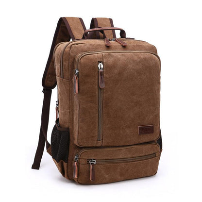 Camping Outdoor Travel Cotton Canvas Backpack