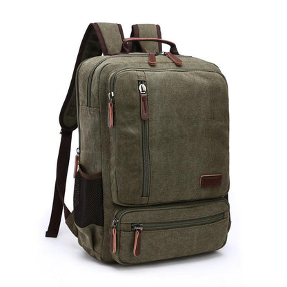 Camping Outdoor Travel Cotton Canvas Backpack