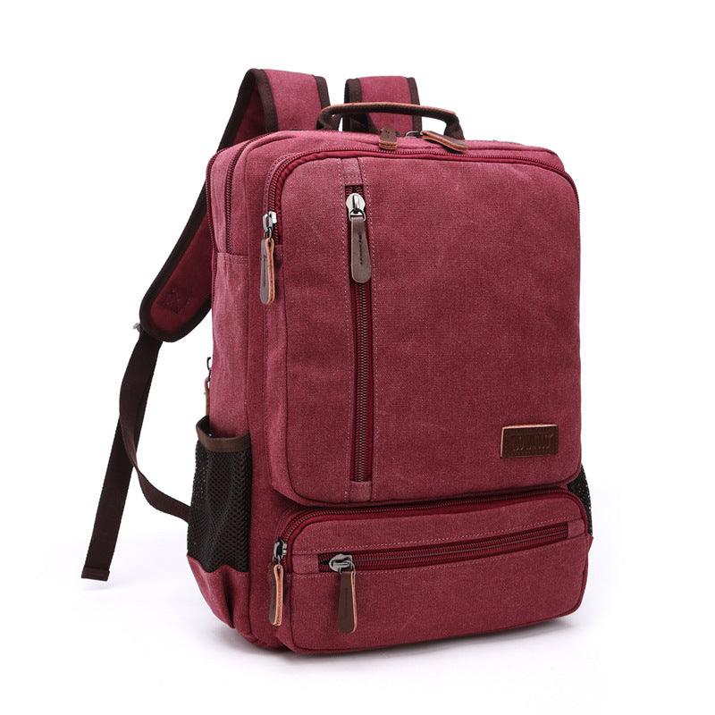 Camping Outdoor Travel Cotton Canvas Backpack