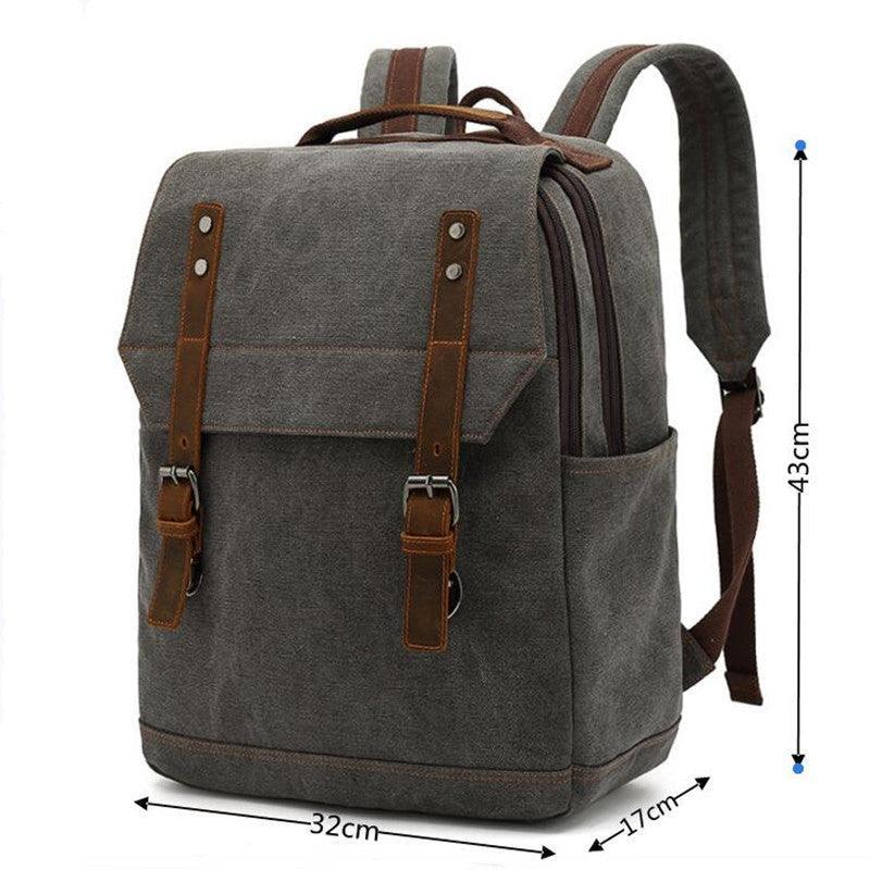 Back to School Canvas Backpack Rucksack