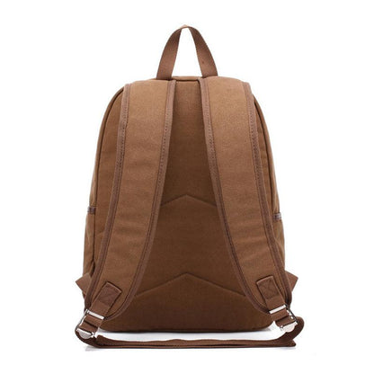 Vintage Canvas Backpack School