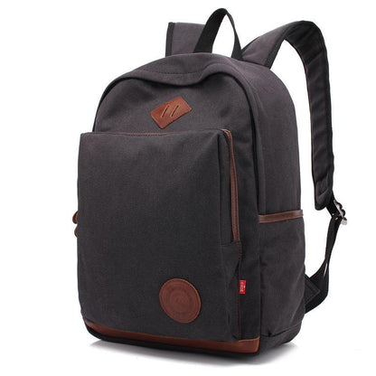 Vintage Canvas Backpack School