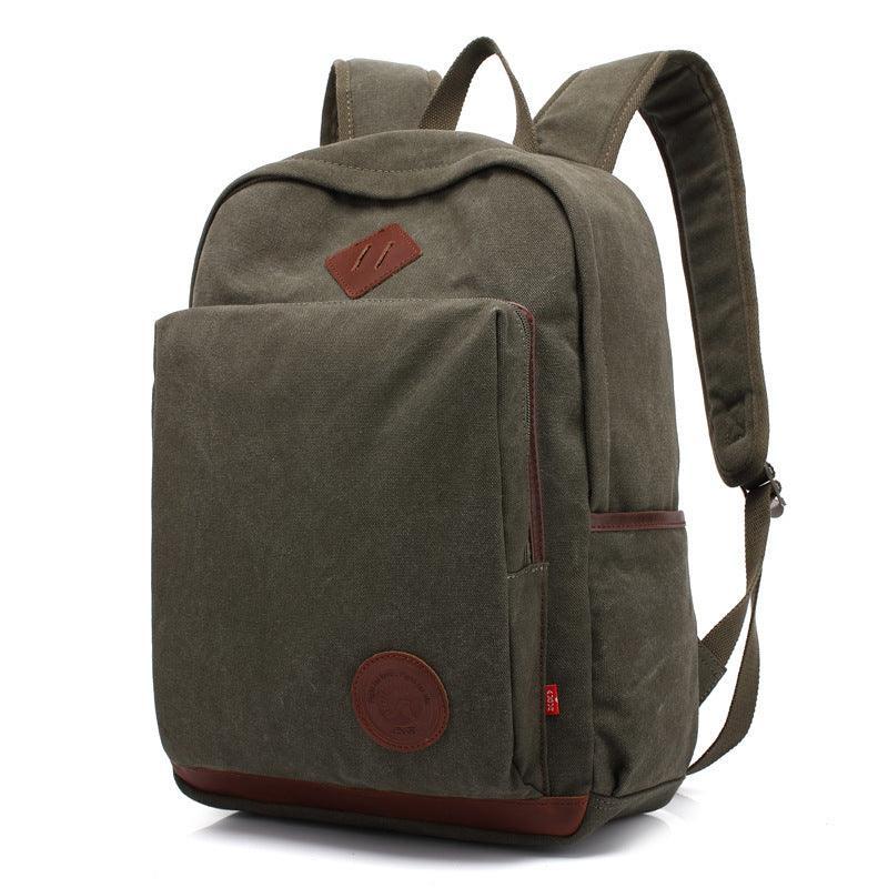 Vintage Canvas Backpack School