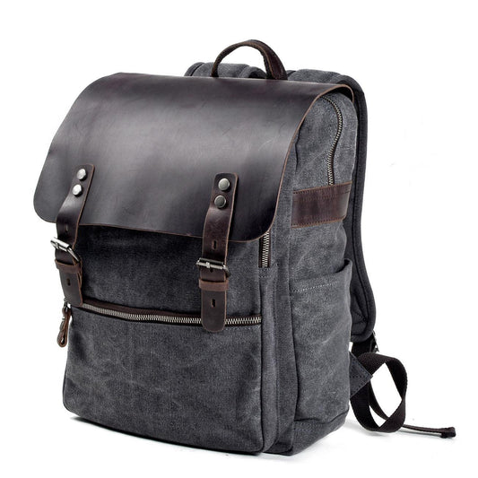 Vintage Casual Canvas Laptop Backpack