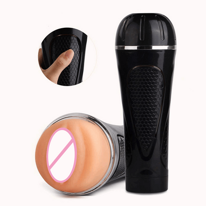 Lurevibe - Electric aircraft cup men's manual pumping Hercules clip suction penis exerciser