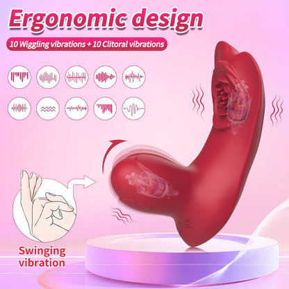 Pera Rose Wearable G-Spot vibrator for Clitoral Climax