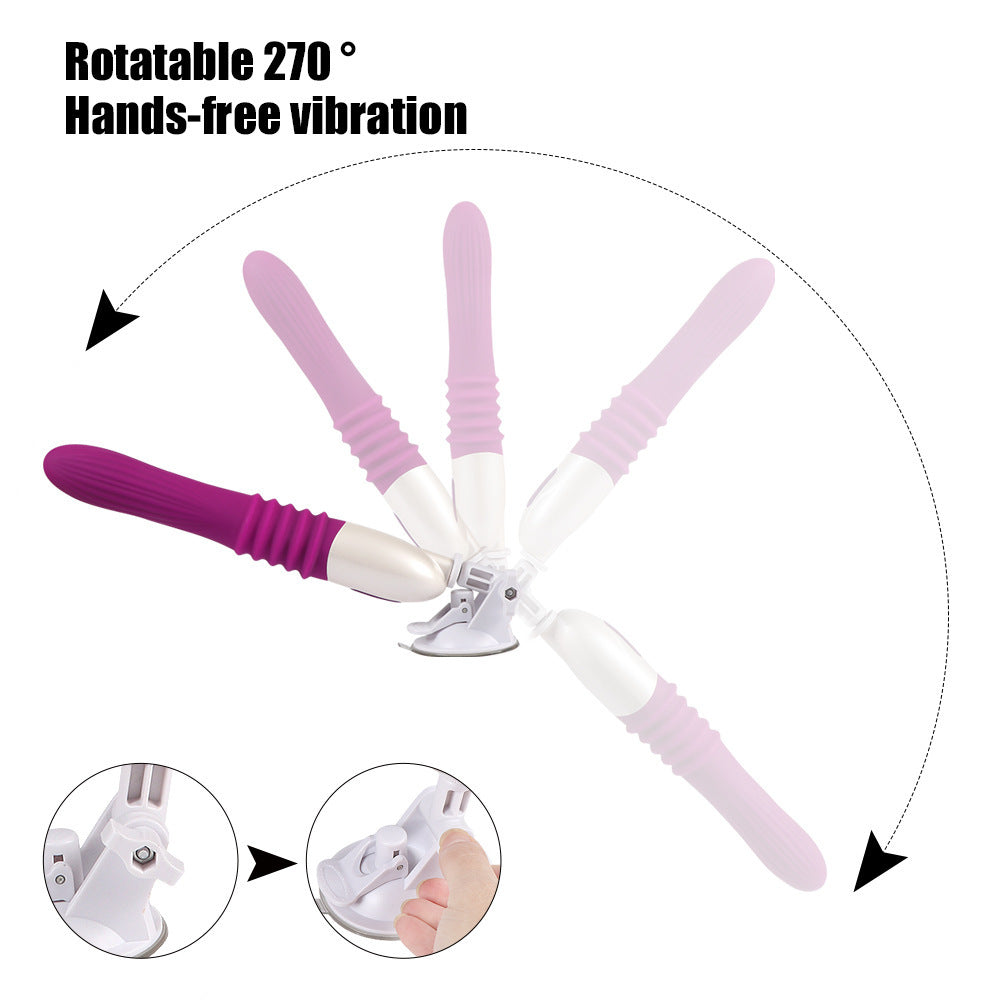 Lurevibe -Telescopic Thrusting 10 Frequency Sex Machine for Female