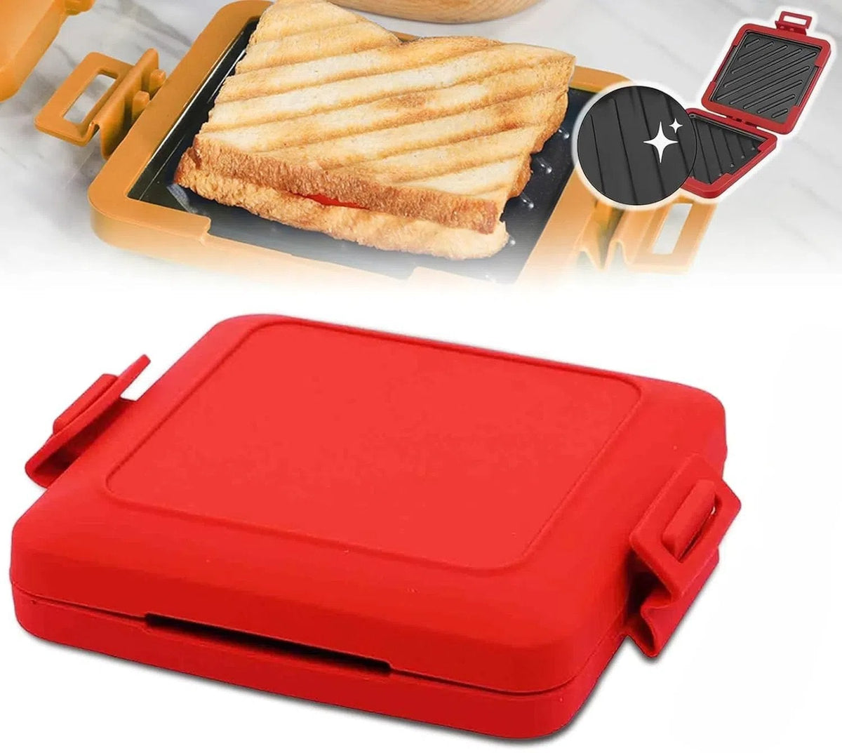 🔥Microwave Toastie Sandwich Maker