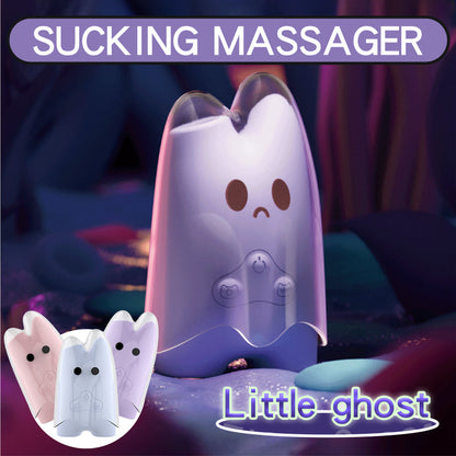 SHEYAY Ghost Vibrating Sucking Masturbator Halloween Limited