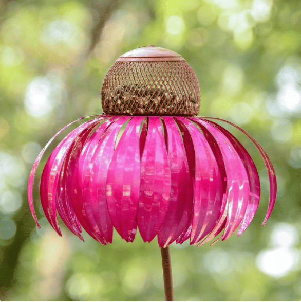 Libiyi Outdoor Flower Bird Feeder Spring Decoration