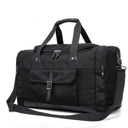 Black Nyon Travel Duffel Bag Unisex Weekender Bags