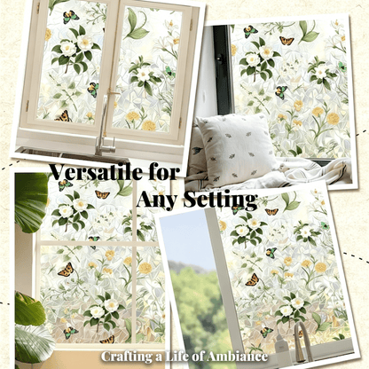 🌸 Botanical Window Decals