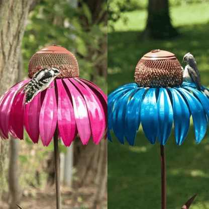 Libiyi Outdoor Flower Bird Feeder Spring Decoration