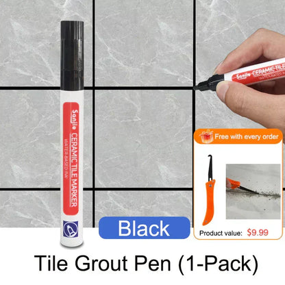 Anti-Mould & Waterproof Joint Pen for Ceramic Tiles!