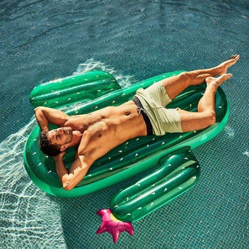 Cactus Inflatable Floating Bed