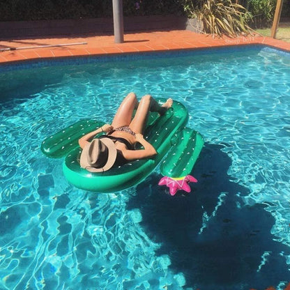 Cactus Inflatable Floating Bed