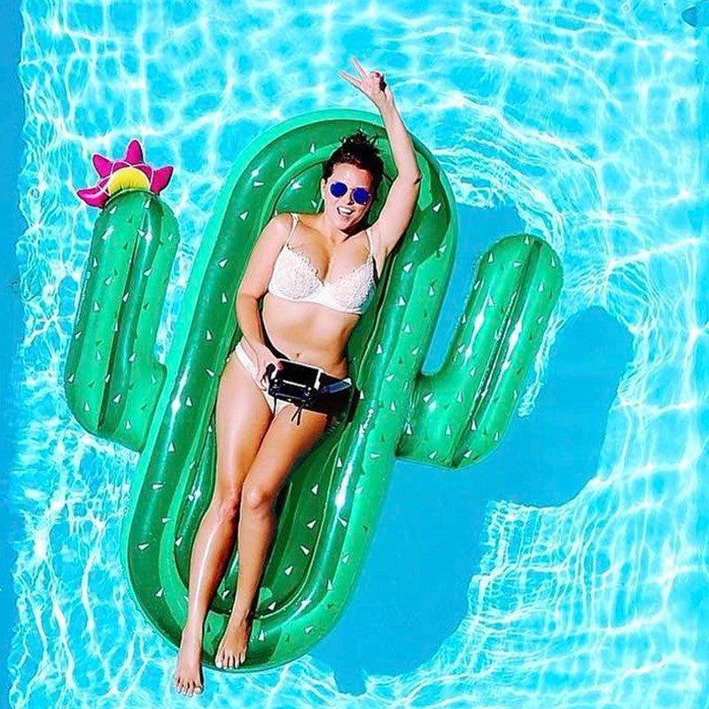 Cactus Inflatable Floating Bed