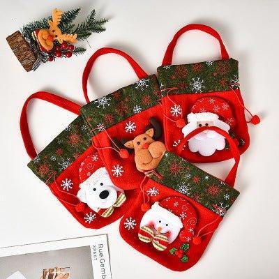 Christmas Doll Gift Bag（4 pack)