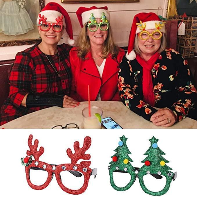 Christmas Ornaments Party Eyeglasses Frame (12 Pack)