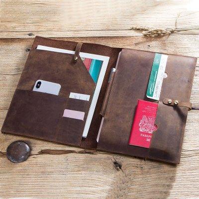 Cowhide Leather Cases For iPad Pro 12"