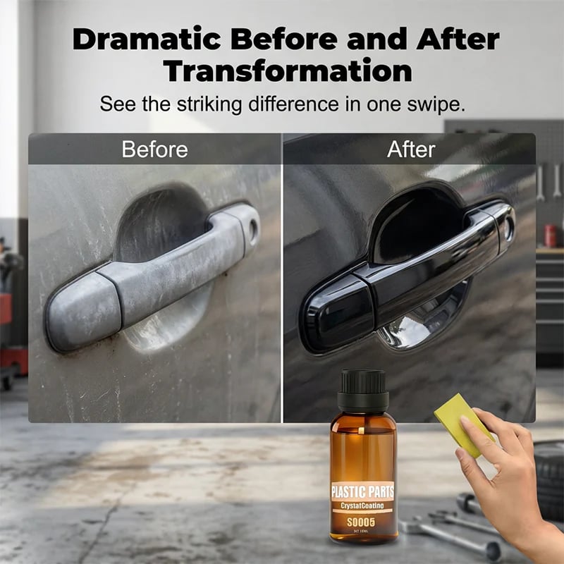 Car Plastic Parts Crystal Coating Restorer